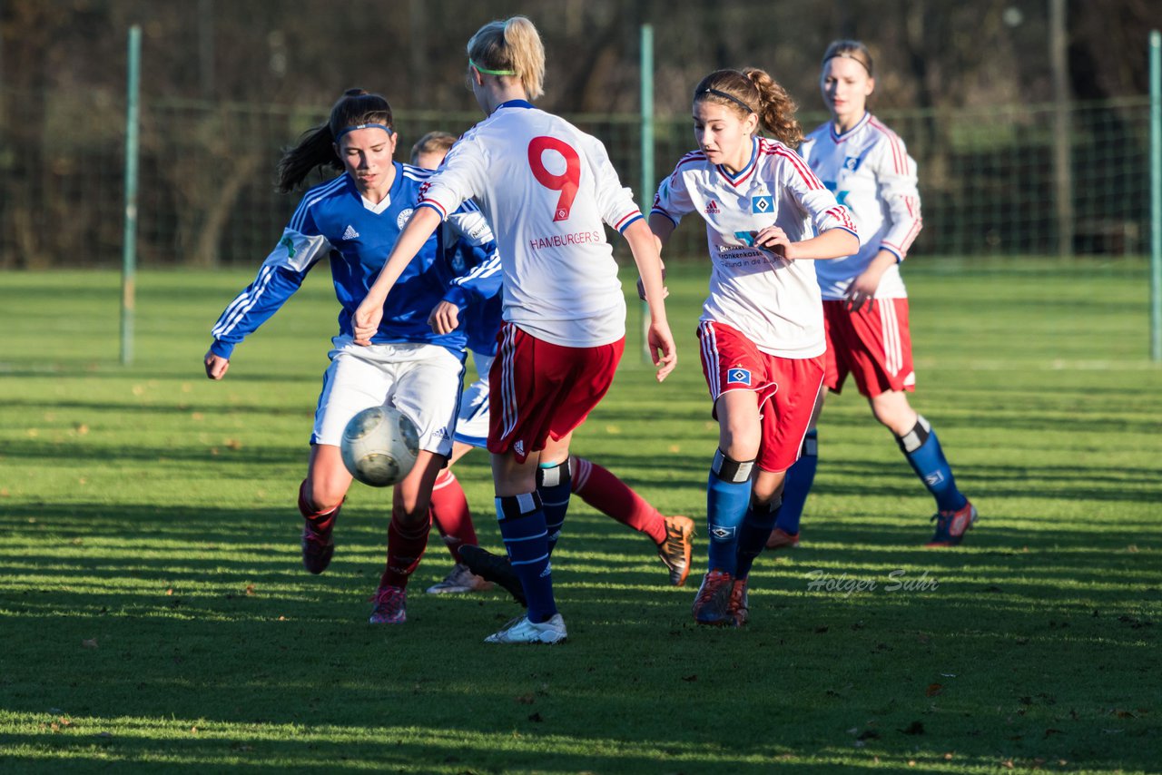 Bild 82 - B-Juniorinnen Hamburger SV - Holstein Kiel : Ergebnis: 0:1